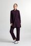 Women's Plum Lycra Cotton Hijab Doctor Nurse Jersey Set - 4
