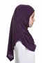 Mürdüm Practical Ready-To-Wear Children's Hijab Bonnet Sandy Fabric Self-Boned 78_07 - 2