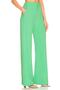 Women's Green High Quality Crepe Fabric Trousers - 2