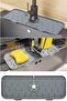 Water Catcher Faucet Mat for Kitchen and Bathroom - Protective Sink and Countertop Faucet - 3