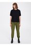 West Mark London Women's Ecovero Ecological Viscose Loose Cut Crew Neck Black T-shirt - 4