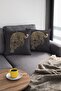 43x43cm Thai Feather Upholstery Premium Fabric Decorative Double Sided Leopard Throw Pillow Cover Krl355 - 3