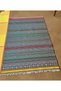 Cotton 557 Ethnic Patterned Woven Base Multicolored Rug - 3