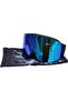 Double Layer Blue Magnetic Lens UV400 Snowboard Ski Goggles with Anti-Fog Feature - 5