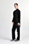 Women's Black Lycra Cotton Hijab Doctor Nurse Jersey Set - 3