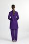 Women's Purple Judge Collar Doctor Nurse Jersey Set - 4