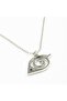 Naruto Anime Gray Metal Symbol Chain Gift Necklace Jewelry - 2