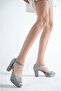 Women's Anthracite Bream Platform Shoes - 2