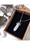 Crystal Quartz Pendulum Necklace - 2