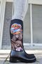 Iconic Women's Colorful Printed Waterproof Women's Rain Boots - 2