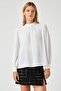 Women's Off White Blouse 3WAK60086UW - 3