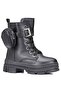Zippered Non-Slip Sole Girl's Boots with Wallet Pocket