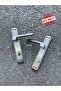 Sofuoğlu Lüx Anka Mirrored Nickel Satin (BATHROOM-WC) Door Handle (RH) Aluminum / Steel - 5