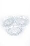 6 Pieces of Pine Snack Bowl & Dessert Plate - 4
