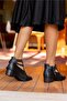 11 Black Matte Women's Boots - 7