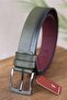 4.5 Cm Green Denim Artificial Sports Belt