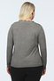 Women's Lace Collar Oil Washed T-Shirt-Light Anthracite PRA-236825-349428 - 7