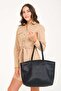 Premium Women's Zippered 1stQuality Faux Leather Tote / Shoulder Bag - 3