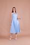 Women's Square Collar Midi Dress - 3