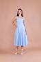Women's Square Collar Midi Dress - 5