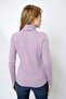Women's Lilac Turtleneck Sweatshirt - 3