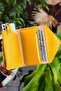 Envelope Model Yellow Women's Wallet with Phone and Coin Compartments - 4