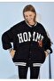 Homme Embroidered Unisex College Jacket - 3