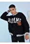 Homme Embroidered Unisex College Jacket - 4