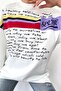 New Season Selfie Printed Cotton Oversize Sweatshirt - 2