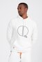 Baskı Detaylı Kapüşonlu Sweatshirt