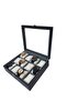Watch Box 12 Pieces Dark Blue Crocodile