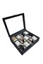 Watch Box 12 Pieces Dark Blue Crocodile - 3
