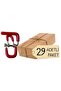 Spring-Loaded School Bag Hanger 29 Pieces Student Desk Hanger Children's Classroom Organizer Apparatus Classroom Organizer