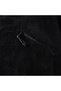 Men's Black Oversize Zippered Plush Sweat - 3