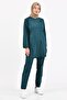 Dark Petrol Green Surgical Hijab Set