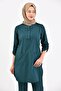 Dark Petrol Green Surgical Hijab Set - 2