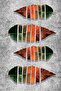 Premium Tablecloth Thai Feather Velvet Washable Stain Resistant Fabric with Leaves Mso098 - 2