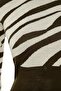 Khaki Zebra Print Crop Knitwear Sweater Twoaw21Kz0010 - 8