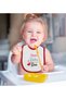 Kids Mother and Father Designed Red Baby Food Bib-1 - 2
