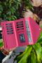 Envelope Model Fuchsia Women's Wallet with Envelope Compartment for Phone and Coins - 3