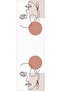 Abstract Runner Premium Thai Feather Woven Stain Resistant Fabric Tablecloth 40x140cm Rnr154 - 2