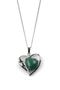Aventurine Natural Stone Heart Model Necklace