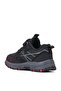 Durable, Waterproof, Velcro, Black-red Children's Trekking Shoes - 3