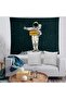 Astronaut Earth Washable, Fade-Resistant , Stain Resistant Decorative Wall Covering BMDO-2008