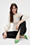 Women's High Waist Trousers 65515251355 Black - 2