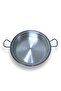 Aluminum Flat Pan Pilaf Frying Pot Metal Handle 24 cm - 3