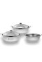 Aluminum Flat Pan Pilaf Frying Pot Metal Handle 40 cm - 2