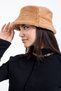 Rabbit Feather Plush Bucket Bucket Fashion Women's Winter Hat - 3