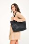 Premium Women's Zippered 1stQuality Faux Leather Tote / Shoulder Bag - 6