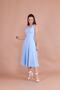 Women's Square Collar Midi Dress